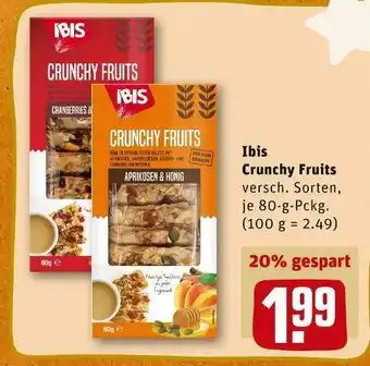 REWE Ibis crunchy fruits Angebot