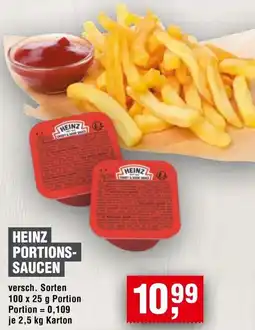 Handelshof Heinz portionssaucen Angebot