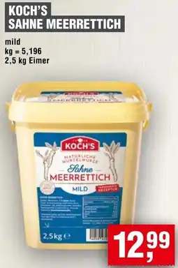 Handelshof Koch's sahne meerrettich Angebot