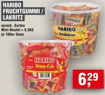 Handelshof Haribo fruchtgummi / lakritz Angebot