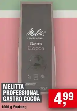 Handelshof Melitta professional gastro cocoa Angebot