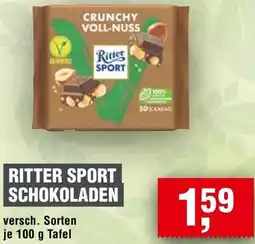 Handelshof Ritter sport schokoladen Angebot