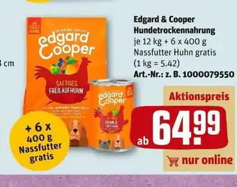 REWE Edgard & cooper hundetrockennahrung Angebot