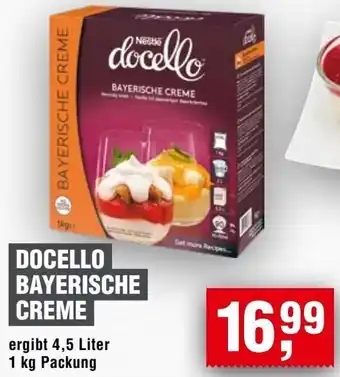 Handelshof Docello bayerische creme Angebot