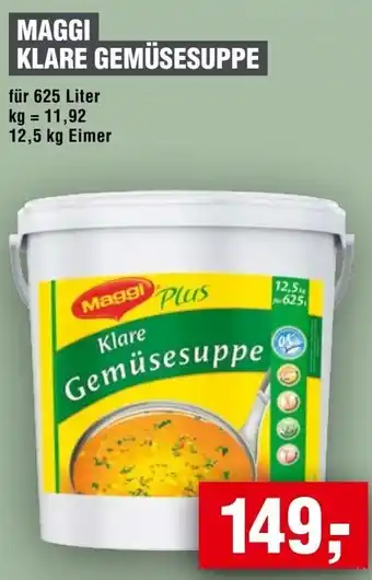 Handelshof Maggi klare gemüsesuppe Angebot