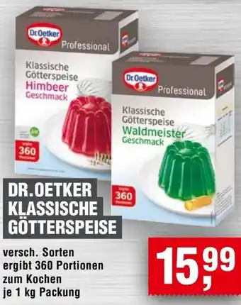 Handelshof Dr. oetker klassische götterspeise Angebot