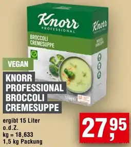 Handelshof Knorr professional broccoli cremesuppe Angebot