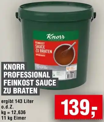 Handelshof Knorr professional feinkost sauce zu braten Angebot