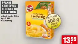 Handelshof Pfanni kartoffel flocken fix-fertig Angebot