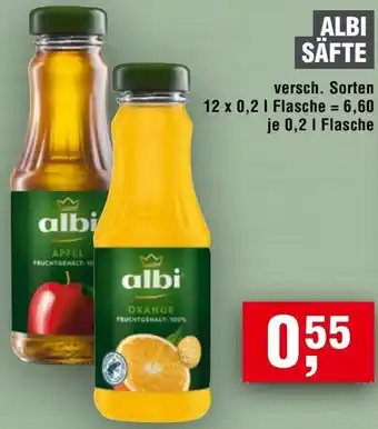 Handelshof Albi säfte Angebot