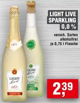 Handelshof Light live sparkling 0.0% Angebot