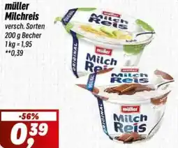 Simmel Müller Milchreis Angebot