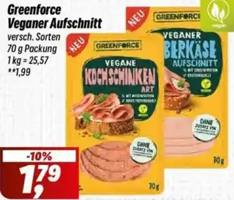 Simmel Greenforce Veganer Aufschnitt Angebot