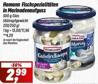 Simmel Homann Fischspezialitäten in Marinadenaufguss Angebot