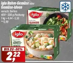 Simmel iglo Rahm-Gemüse oder Gemüse-Ideen Angebot