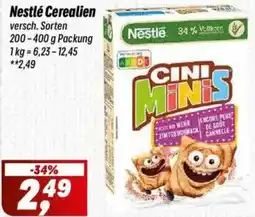 Simmel Nestlé Cerealien Angebot