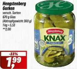 Simmel Hengstenberg Gurken Angebot