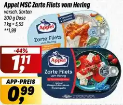 Simmel Appel MSC Zarte Filets vom Hering Angebot