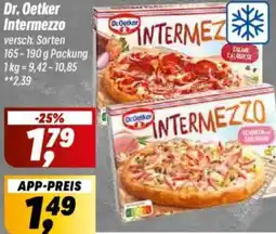 Simmel Dr. Oetker Intermezzo Angebot