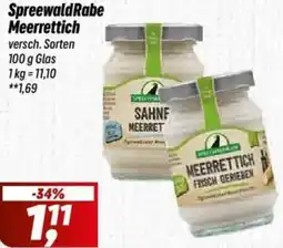 Simmel SpreewaldRabe Meerrettich Angebot