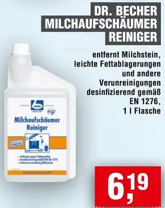 Handelshof Dr. becher milchaufschäumer reiniger Angebot