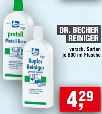 Handelshof Dr. becher reiniger Angebot