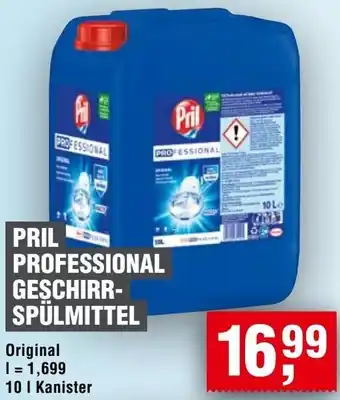 Handelshof Pril professional geschirrspülmittel Angebot