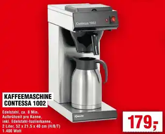 Handelshof Bartscher kaffeemaschine contessa 1002 Angebot