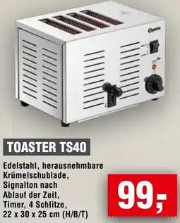 Handelshof Bartscher toaster TS40 Angebot