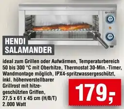 Handelshof Hendi salamander Angebot