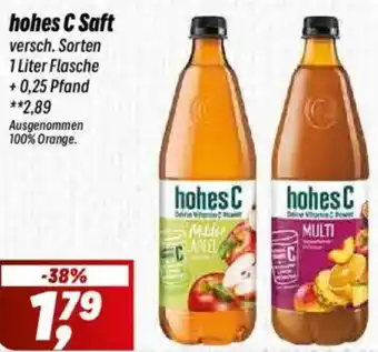 Simmel hohes C Saft Angebot