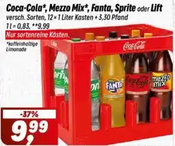 Simmel Coca-Cola, Mezzo Mix, Fanta, Sprite oder Lift Angebot