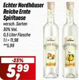 Simmel Echter Nordhäuser Reiche Ernte Spirituose Angebot