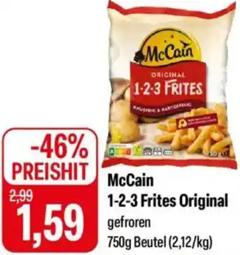 Feneberg McCain 1-2-3 Frites Original Angebot