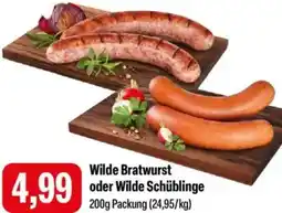 Feneberg Wilde Bratwurst oder Wilde Schüblinge Angebot