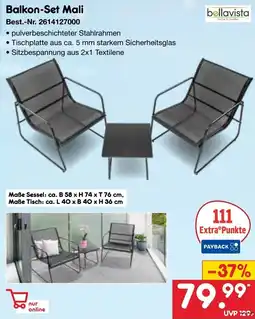 Netto Marken-Discount bellavista Balkon-Set Mali Angebot