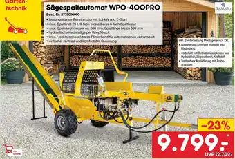 Netto Marken-Discount BAMATO Sägespaltautomat WPO-400PRO Angebot