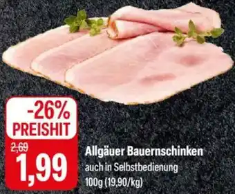 Feneberg Allgäuer Bauernschinken Angebot