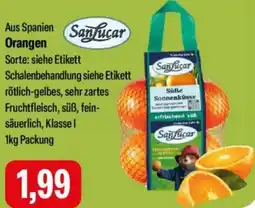 Feneberg SanLucar Orangen Angebot