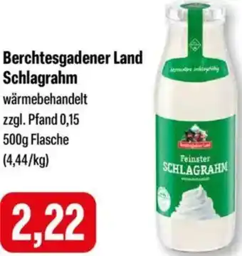 Feneberg Berchtesgadener Land Schlagrahm Angebot