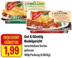 Feneberg Gut & Günstig Nudelgericht Angebot