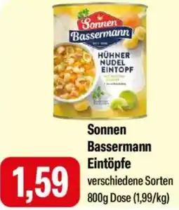 Feneberg Sonnen Bassermann Eintöpfe Angebot