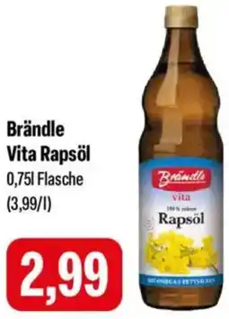 Feneberg Brändle Vita Rapsöl Angebot