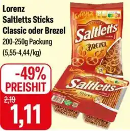 Feneberg Lorenz Saltletts Sticks Classic oder Brezel Angebot