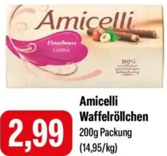 Feneberg Amicelli Waffelröllchen Angebot