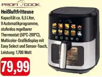 Feneberg PROFI COOK Heißluftfritteuse Angebot