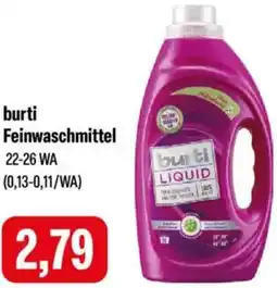 Feneberg Burti Feinwaschmittel Angebot