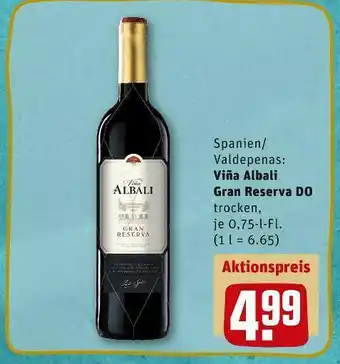 REWE Viña albali rotwein Angebot