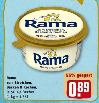 REWE Rama margarine Angebot