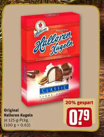 REWE Halloren kugeln Angebot